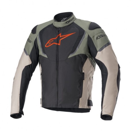 Chaqueta Alpinestars T-Jaws V3 verde Waterproof