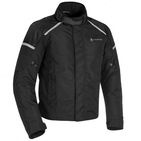 Chaqueta Oxford Spartan waterproof Corta negro SM210201