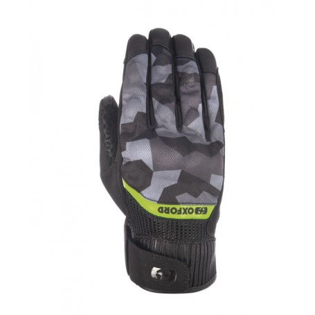 Guantes Oxford verano Byron camuflaje gris GM21010