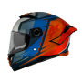 Casco Mt helmets thunder 4 sv Pental B4 naranja mate V-28