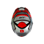 Casco Mt helmets thunder 4 sv Pental B5 rojo mate V-28
