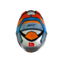 Casco Mt helmets thunder 4 sv Pental B4 naranja mate V-28