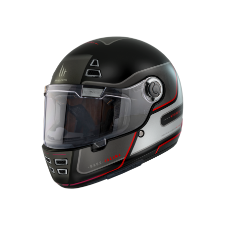 Casco MT Jarama Baux E15 negro mate v-32