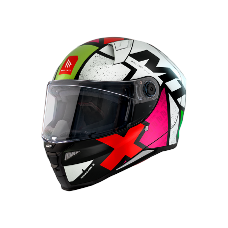 Casco MT Revenge 2 Light C0 blanco brillo V-14