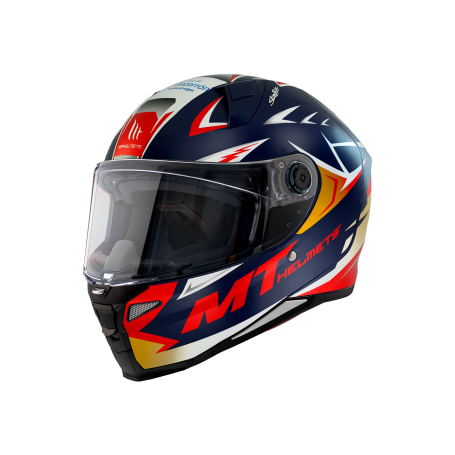 Casco mt azul deals