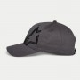 Gorra Alpinestars Corp Snap 2. Gris y negro. 1211-810091810