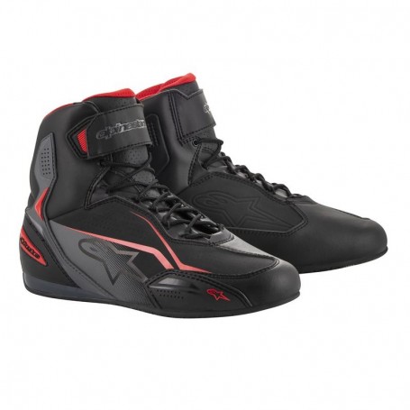 Zapatillas Alpinestars Faster 3 Negro Rojo 2510219131