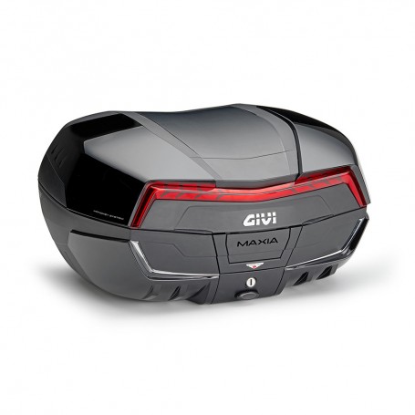 Baúl Givi V58 Maxia 5 Ng 58l Base/Tapa Negra Cat/Rojo V58NN