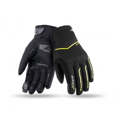 Guantes invierno Seventy SD-C49 Negro / Amarillo fluor SD1204903