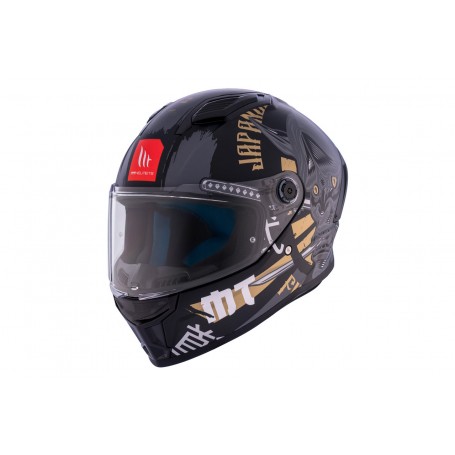 Casco Mt Helmets Rapide Pro Fugaz D3 amarillo flúor