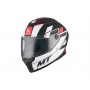 Casco Mt stinger 2 zivze B5 rojo negro mate