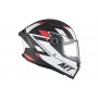 Casco Mt stinger 2 zivze B5 rojo negro mate