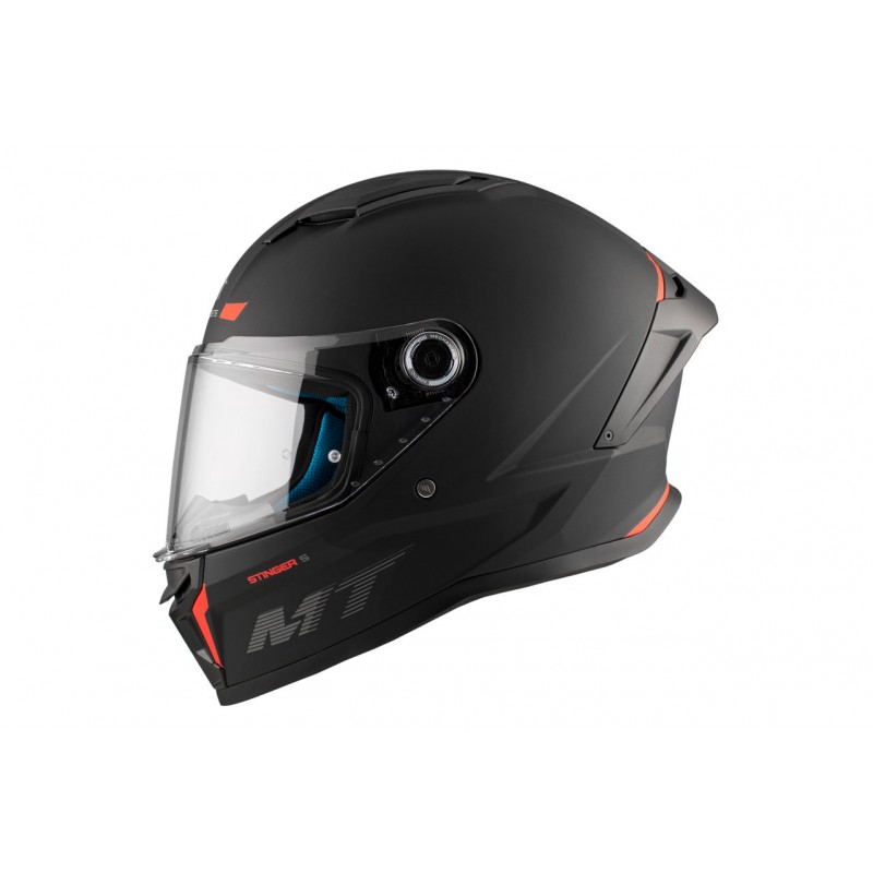 CASCO MT TARGO SOLID NEGRO MATE