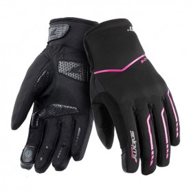 Guantes Moto Naked Hombre para Invierno Negro-Gris Seventy