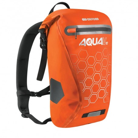 Mochila Oxford Aqua V 12 Naranja fluor OL694