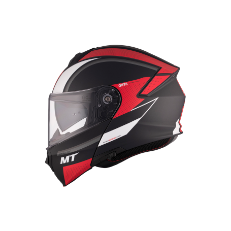 Casco Mt Genesis Sv Cave A5 Rojo negro mate 1347A61053