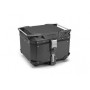 Maleta central Givi Trekker Outback 42L, aluminio negro Monokey OBKE42B
