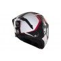 Casco Mt Modular Atom 2 Emalla B0 Blanco / Rojo v-28