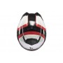 Casco Mt Modular Atom 2 Emalla B0 Blanco / Rojo v-28