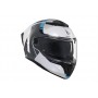 Casco Mt Modular Atom 2 Emalla C17 Blanco / Azul v-28