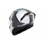 Casco Mt Modular Atom 2 Emalla C17 Blanco / Azul v-28