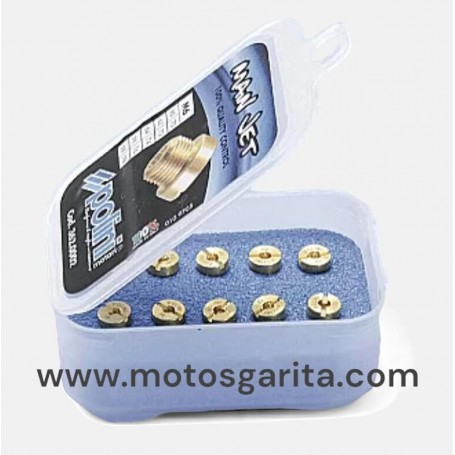 Jgo 10 Chicles Polini Dellorto 6mm. 100/118 3620004