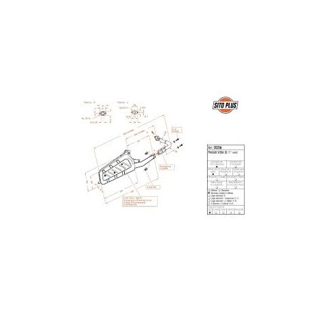 Silencioso Sitoplus Piaggio Sfera 50 1ºSerie 0256