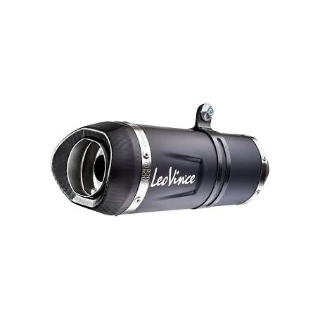 Escape Completo Leovince Lv One Evo Black Yamaha r7/ Mt 07