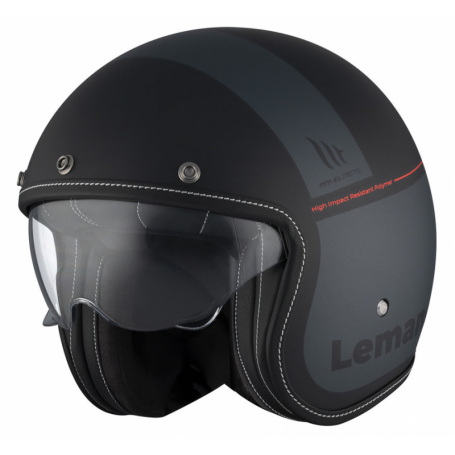 Casco MT Le Mans 2 SV Quality b2 Negro mate