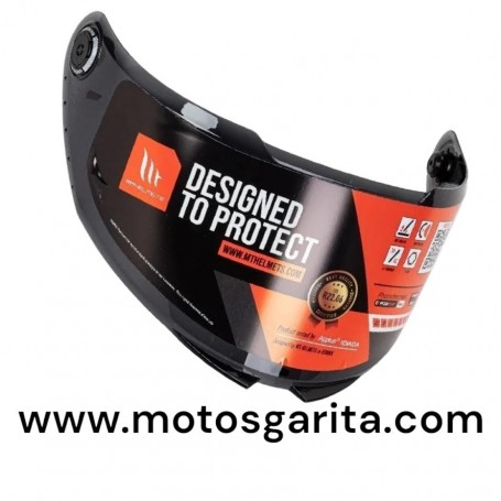 Pantalla Dark MT-V-29B Con Pines Tear off 180210521