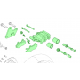 Pinza Freno Trasera Kymco Agility city 125 43200-ALJ9-E15-N1A