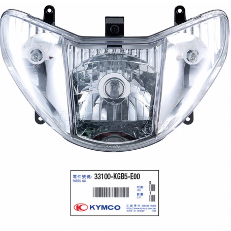 Faro Delantero Completo Kymco Vitality 50 2T 33100-KGB5-E0