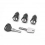 Juego llaves Givi OBKE Security Lock unificar 3 Maletas SLR103