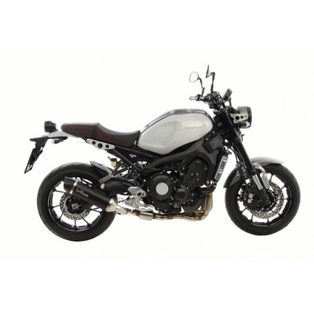 Silencioso Leovince SBK nero Yamaha XSR900 inox 14032