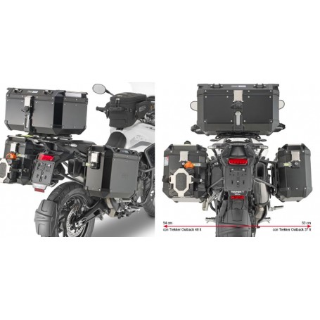 Portamaletas Lateral Givi Triumph 900 PLO6425CAM