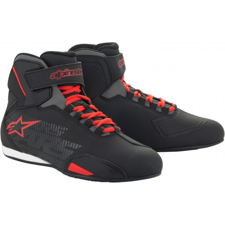 Zapatillas Alpinestars Sektor Negro Rojo 25155181303