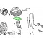 Junta Base Cilindro Kymco Zing II 12191-LLB1-90