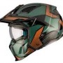 Casco MT Streetfighter P1R B9 Verde Marron Brillo 1327996091