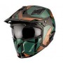Casco MT Streetfighter P1R B9 Verde Marron Brillo 1327996091