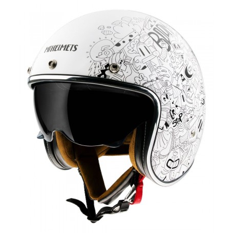 Casco MT Le Mans 2 SV Extreme A0 Blanco Brillante 1249654000