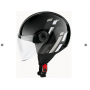 Casco MT Street Scope D2 Negro / Gris brillante V-15