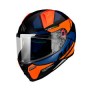 Casco MT Revenge 2 Scalpel A4 Naranja Fluor