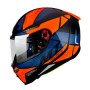 Casco MT Revenge 2 Scalpel A4 Naranja Fluor