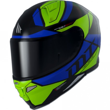 Casco MT Revenge 2 Scalpel A3 Amarillo Fluor