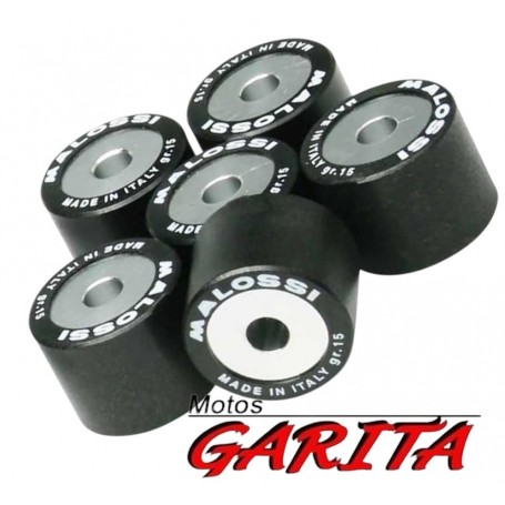 Juego 8 Rodillos Variador Malossi 26x12.8 16g 6611367E0