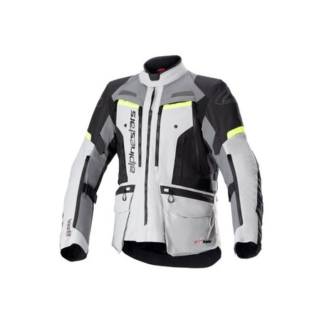 Chaqueta Alpinestars Bogota Pro Gris / Negro / Amarillo Fluor 32070239195