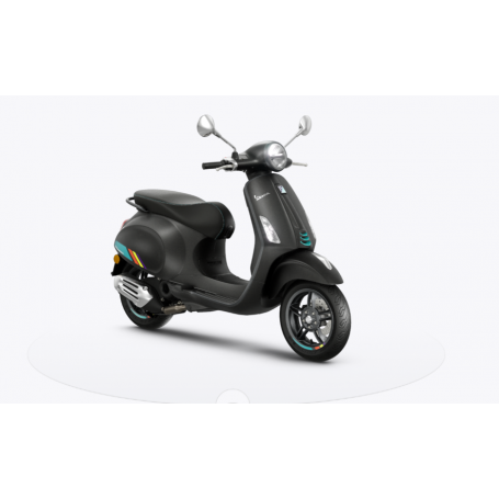 Vespa Primavera 50 S 4t Negro Mate 2025 0.km