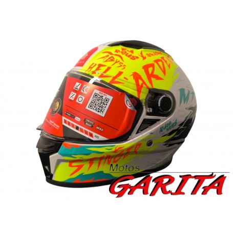 Casco Mt stinger 2 Ardent A3 amarillo flúor V-28B