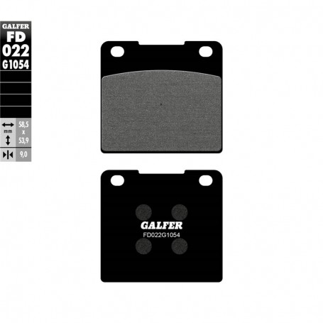 Pastillas Freno Galfer FD022G1054
