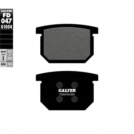 Pastillas Freno Galfer FD047G1054